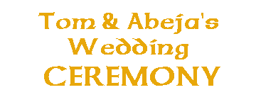 Ceremony Header